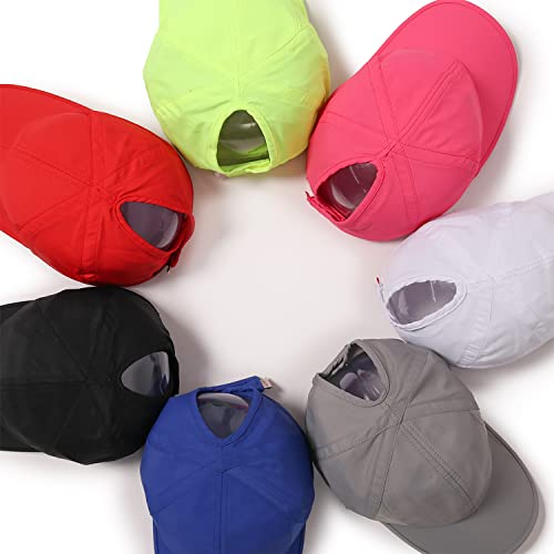 Ponyflo Active Ponytail Hat - Ponytail Caps For Women, Designed For Curly Hair Pink #TOP5