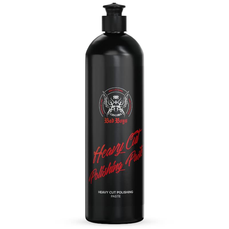 RR Customs Bad Boys Heavy Cut Politur 1Kg Lackpolitur entfernt Kratzer, Swirls, Hologramme