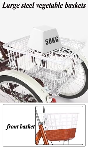 Triciclo 20 Pulgadas con Canasta Grande miniatura 5
