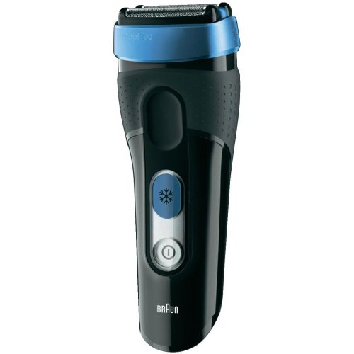 Rasoir à grille Braun CoolTec CT2s tondeuse étanche pour un rasage matinal frais sous la douche