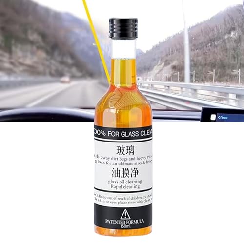150ML Oil Film Remover for Glass,Glass Oil Film Remover,Windscreen Cleaner,Auto Car Glass Oil Film Cleaner,Car Glass Cleaner,Auto Glass Cleaner,Windscreen Glass Cleaner,Inside Windscreen Cleaner