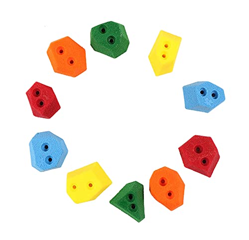 Atomik 10-Piece Angled Climbing Holds Set