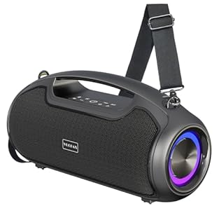 Powerful 120 W sound (peak of 200 W): 120 W room-shaking power, turn up the bass that hits like a heavyweight. Perfect for EDM, hip-hop and metal - feel the rhythm in your bones. VOUPAX Portable Bluetooth Speaker has dual 40W 3.5" woofers + 40W 2.5" ...