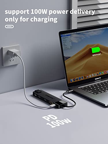 Image of Lemorele 13 in 1 USB C Docking Station Dual HDMI 3 Monitors
