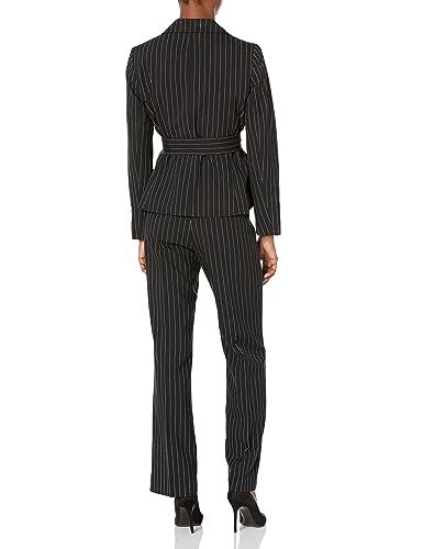 Women's Pinstripe 2 Button Jacket/Pant Suit2