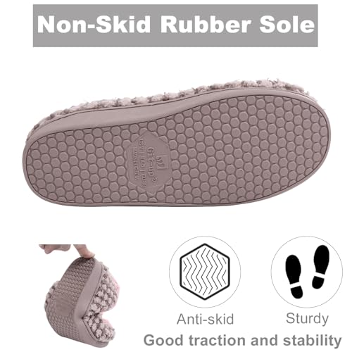 Image of Git-up Women Soft wide Slippers Memory Foam Closed Toed Diabetic Arthritis Edema House Slippers