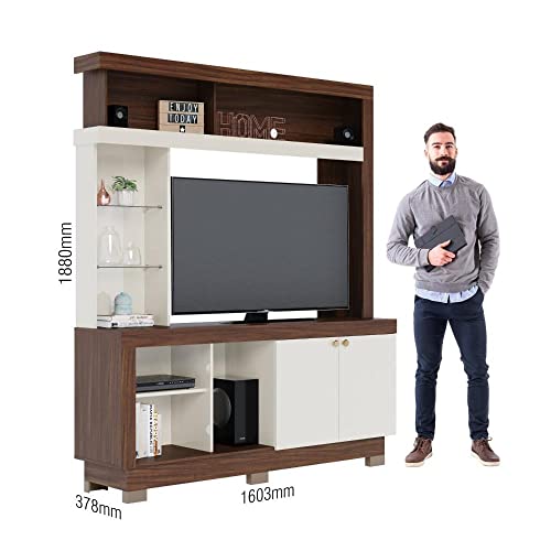 Estante Home para TV até 50 Polegadas 2 Portas Valença Móveis