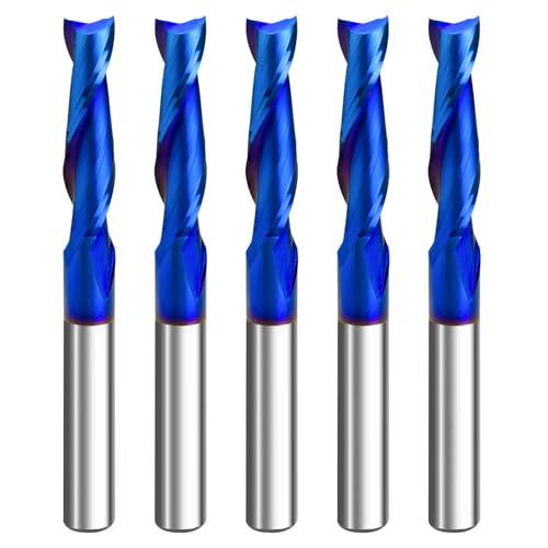 Image of CNC Spiral Router Bits (5, Up Cut - 1 /4 inch Dia - 2-1 /2 inch OAL)