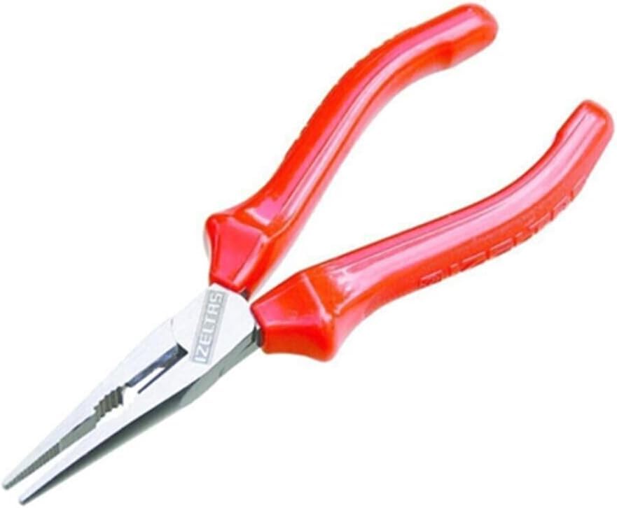 İzeltaş Izole Karga Burun Pense, 160 Mm Opak Seri, Güvenli ve Dayanıklı