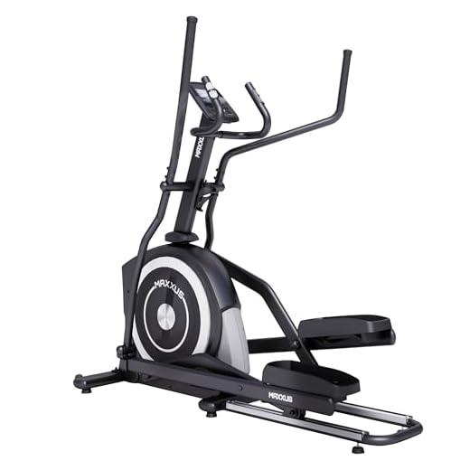 MAXXUS Crosstrainer CX 5.1 - Für Zuhause, Kompatibel mit App, Leise, mit Bluetooth, Magnetbremse, Programmen, 26 Schwungmasse - Ellipsentrainer, Elliptischer Heimtrainer, Cardio Trainingsgerät