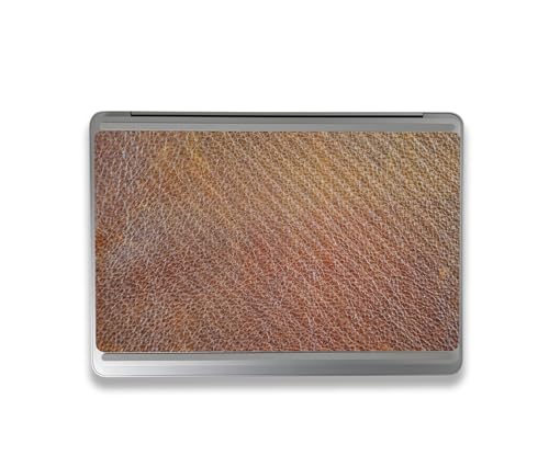 Image of MightySkins Carbon Fiber Skin Compatible with Microsoft Surface Laptop Studio 2 (2023) Full Wrap Kit - Brown Pleather | Protective Durable Textured Carbon Fiber Finish | Made in The USA
