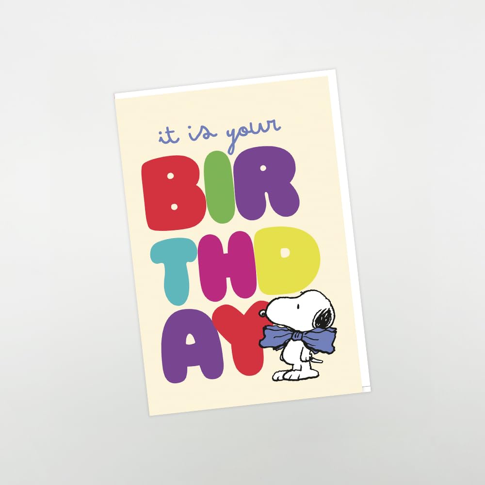 Braun & Company Snoopy Peanuts Woodstock Greeting Card - Original Licensed Design | 11.5 x 17 cm with Matching Envelope | Pack of 6 (5000-26002) - Image 4