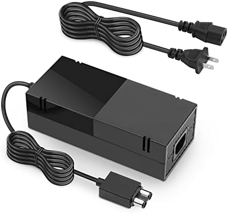 New Power Supply Cord for Xbox One Power Brick, AC Adapter Xbox 1 Controller Charger, Replacement Charger Power Cord Cable for Microsoft Xbox One
