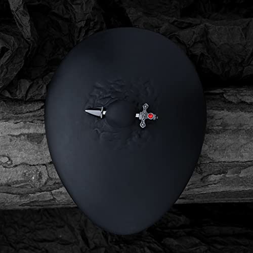 CM Crareesi Mania Dagger Nipple Rings - 316L Surgical Steel 14 Gauge Goth Piercing Jewelry2