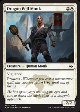 Magic The Gathering - Dragon Bell Monk (010/185) - Fate Reforged
