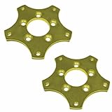 Wheel Adapters, 5 On 205mm VW Rim, To 5 On 112mm Drum, Compatible with Dune Buggy