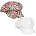 Mayser Camilla Paisley Newsboy Cap Women Pink One Size