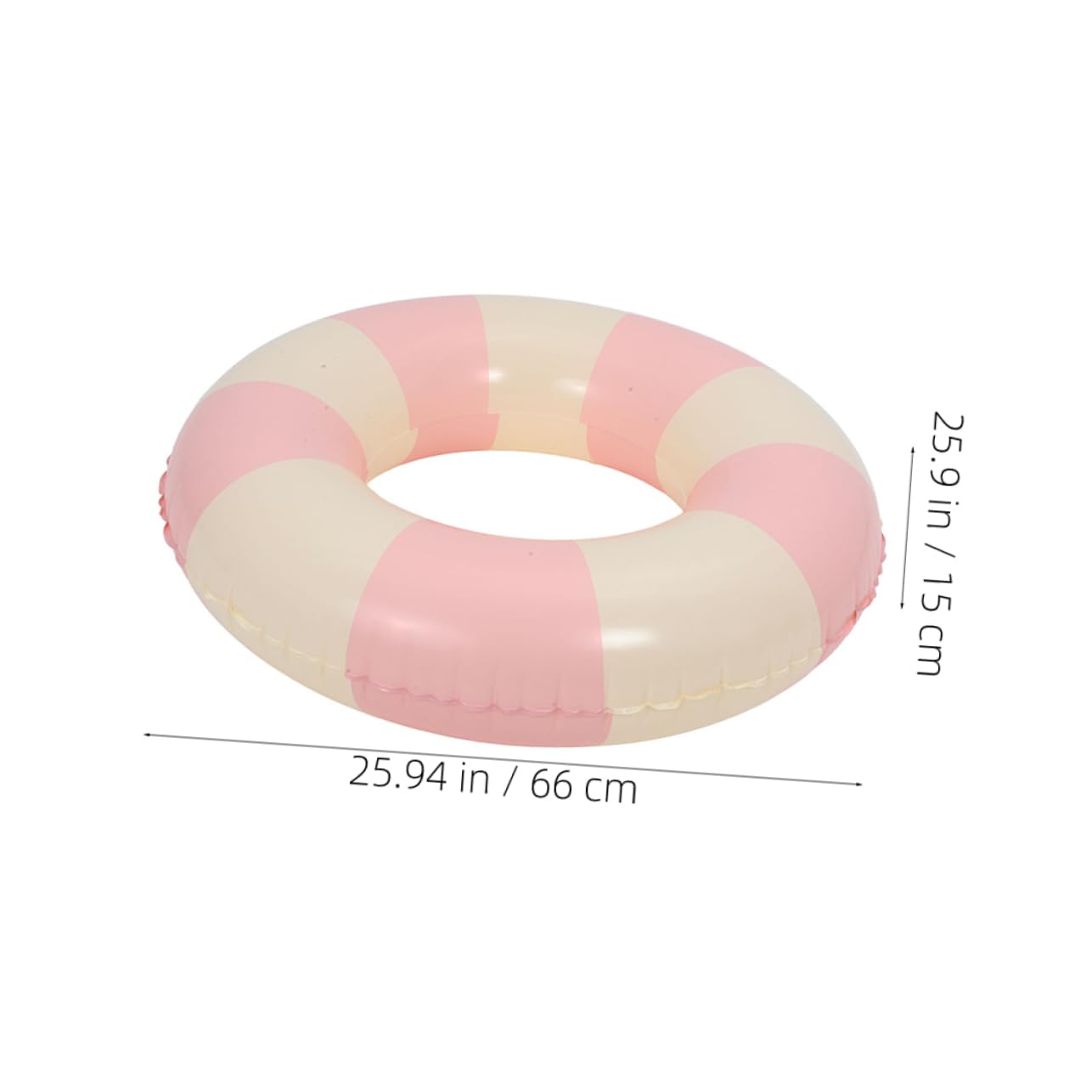 Sosoport PVC Swim Ring Inflatable Pool Float Adults Swim Ring Size Summer Pool Accessory