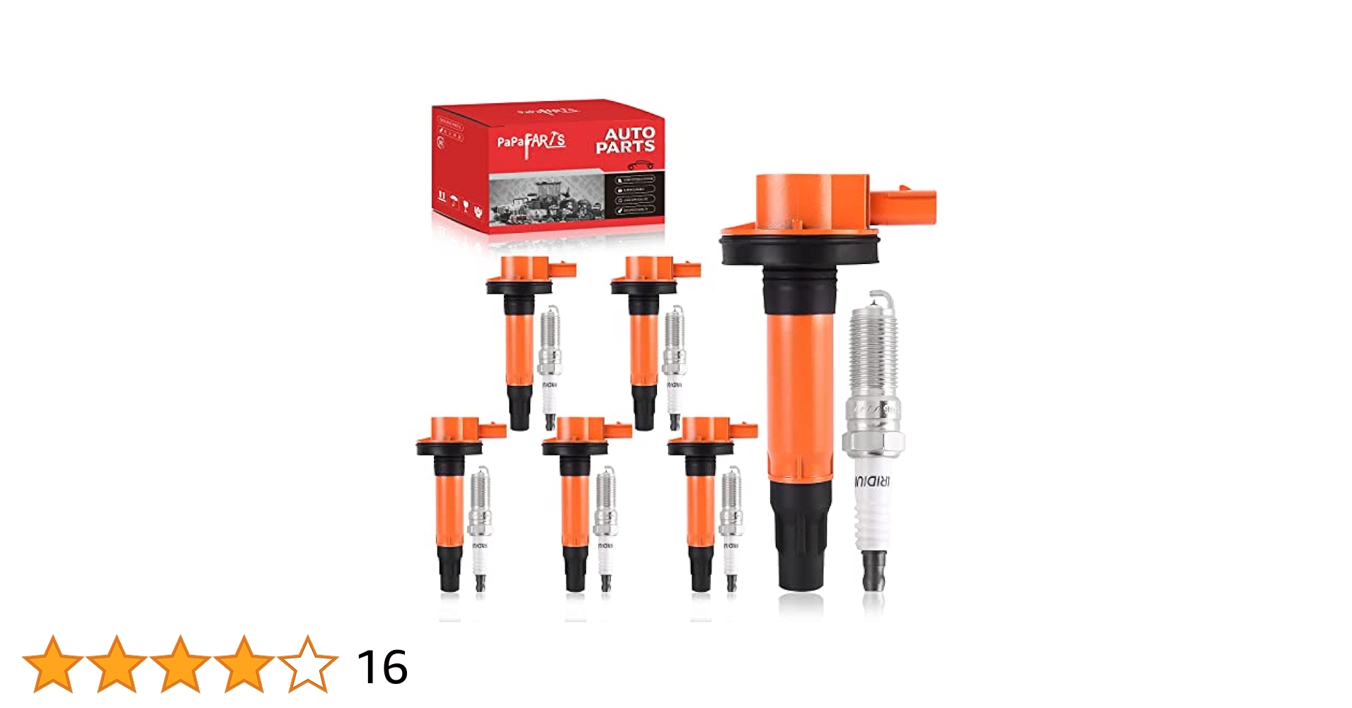 Amazon.com: PAPAPARTS Set of 6 Ignition Coil Pack UF553 and