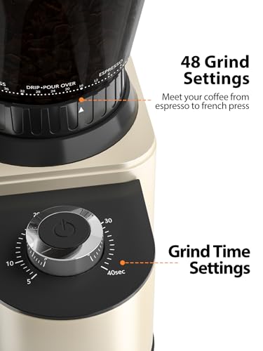 Burr Coffee Grinder for French Press