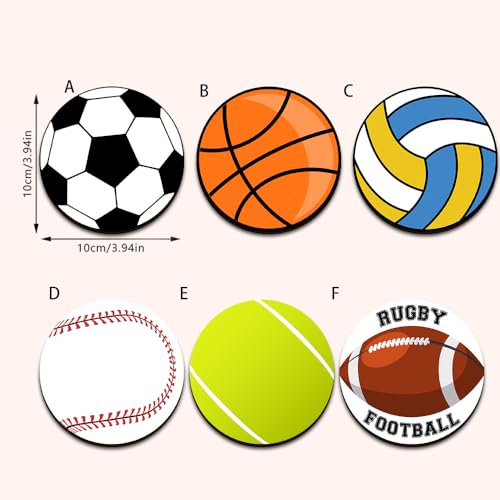 Posavasos para cueva de hombre y fiestas deportivas juego de 6 unidades de madera rústica 4