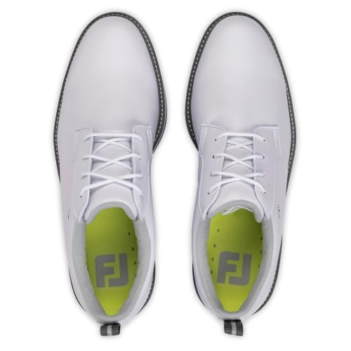 FootJoy Men's FJ Vanguard Golf Shoe, White/Gray, 12 by FootJoy - Used condition - Image 8