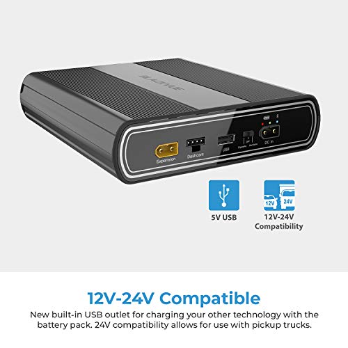 New! Blackvue B-124X Power Magic Ultra Battery Pack | Vehicle Battery | Discharge Prevention | Circuit Tester Included #TOP1