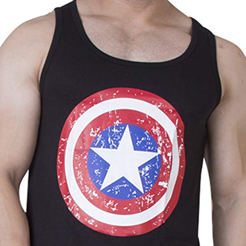 Image of Veirdo Men's Cotton Printed Regular Fit Vest