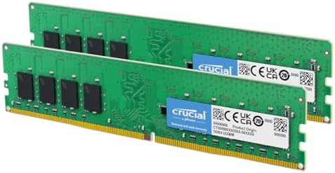 Crucial RAM 8GB Kit (2x4GB) DDR4 2666 MHz CL19 Desktop Memory CT2K4G4DFS8266