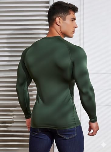 Image of Men Compression Full Sleeves T-Shirt