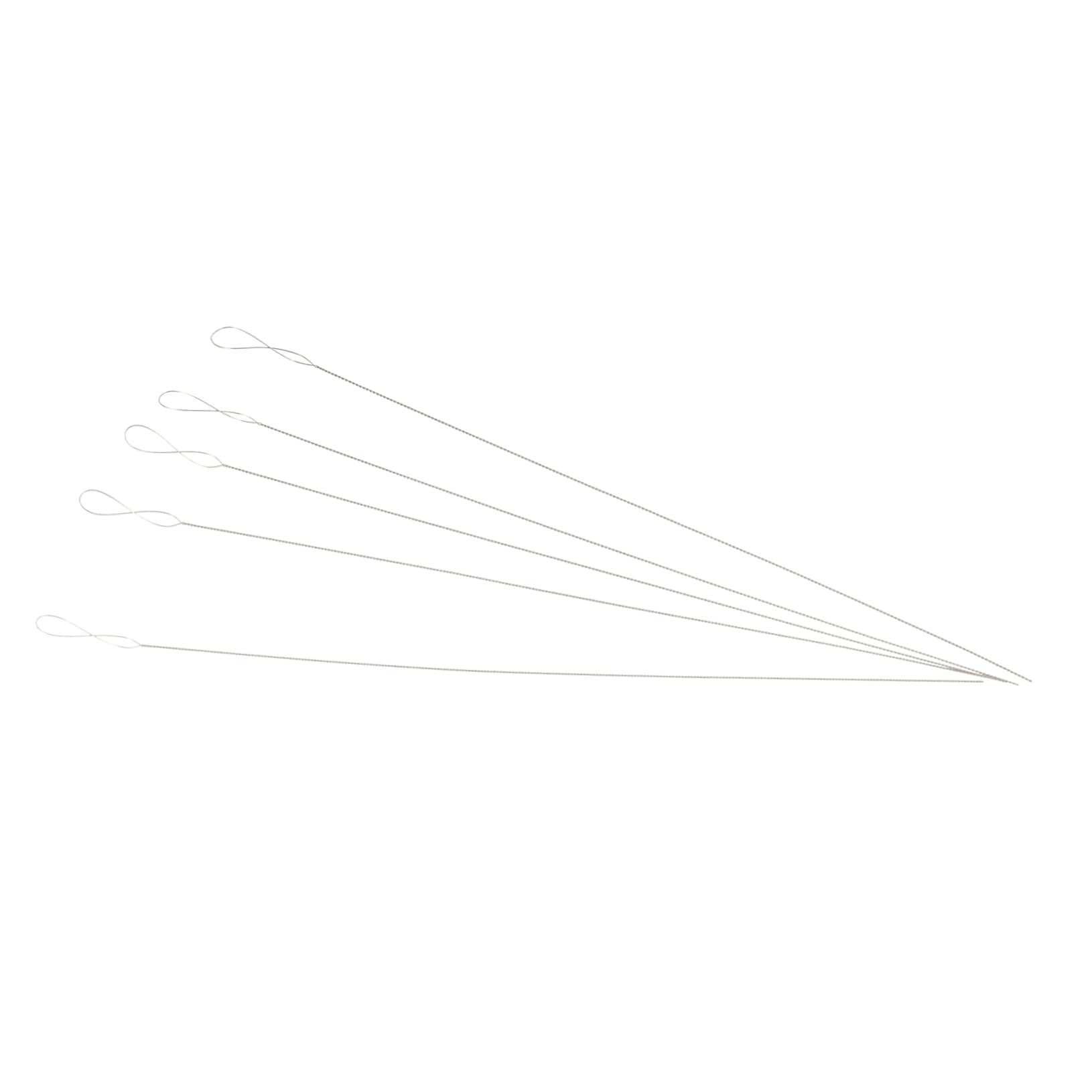 Beatifufu Embroidery Accessories 5pcs Beading Needles Iron Wire Quality for Longevity Ideal for DIY Jewelry Making