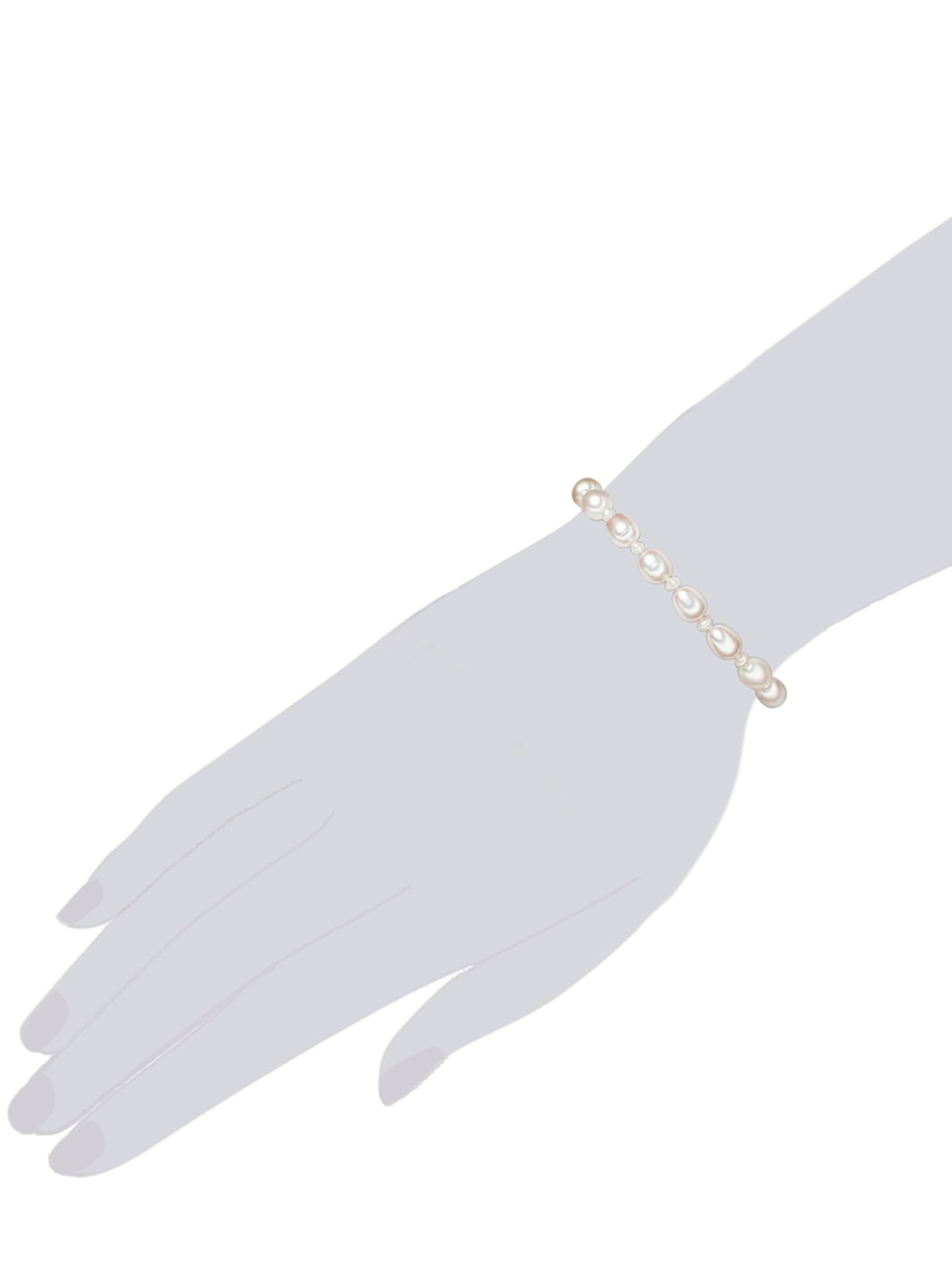 Valero Pearls Damen Armband 925/- Sterling Silber