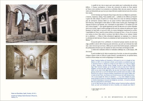 L'inachevé : Le jeu des métamorphoses en architecture - Essai d'architecture