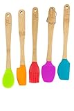 Core Kitchen 5 Piece Crete Mini Utensil Set, 1-Pack, Multicolor