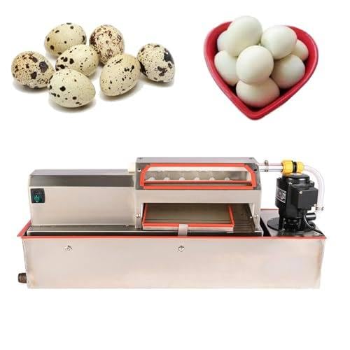 Máquina peladora de huevos de codorniz doméstica con diseño eficiente de alta capacidad