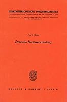 Optimale Staatsverschuldung 3428053621 Book Cover