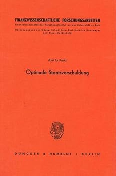 Paperback Optimale Staatsverschuldung [German] Book