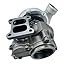 Turbo HX40W Turbocharger Compatible with Cummins Industrial 6CT-240 3537127 3537128 4044990 3802810 76192751