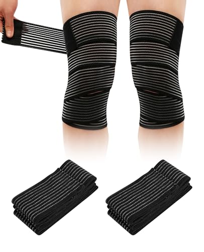 Ruonfash 2 Stück 200cm Oberschenkel Bandage, Hoch Elastische...