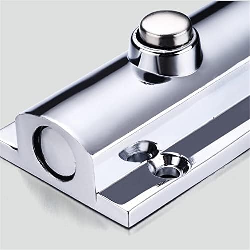 Secure Sliding Door Lock - Heavy-Duty Security Latch & Barrel Spring Bolt for Windows & Doors - Privacy Lock with Durable Red Bronze Finish