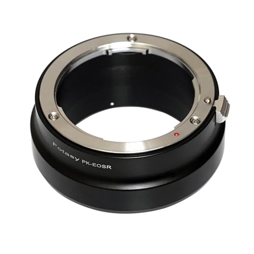 Image of Fotasy Pentax Pk Lens to Canon Eos R Mirrorless Camera Adapter,Black