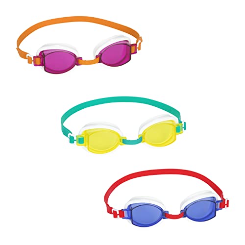 Bestway 21048-5 Occhialini da nuoto Occhiali sub per bambini Ocean Wave, 7+ anni