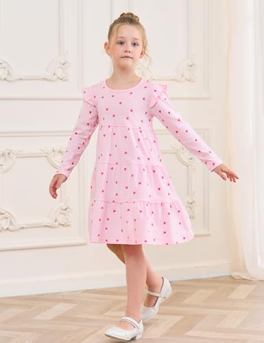image for Bumeex Baby Toddler Girl's Dresses Fall Spring Winter Long Sleeve Cute