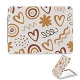 Miroir compact portable : ce miroir rectangulaire compact mesure 8,3 x 6 cm avec un profil fin de moins de 1 cm d'épaisseur. Le miroir rectangulaire grand mais compact est facile à tenir et offre une vue large et claire. Parfait pour les voyages, le camping, le travail ou les retouches quotidiennes, ce mini miroir de maquillage se glisse sans effort dans n'importe quelle poche, sac à main ou trousse de toilette pour une utilisation en déplacement.