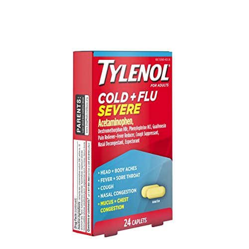 Tylenol JJ-2309 Cold + Flu Severe Medicine Caplets thumb #11