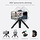 Mini Stativ,K&F Concept MS02 Selfie Stick Tischstativ,Desktop Vloggingstativ mit 360° Kugelkopf,Handystativ mit Handyhalterung, für DLSR Canon Nikon Sony DJI Osmo Pocket 3