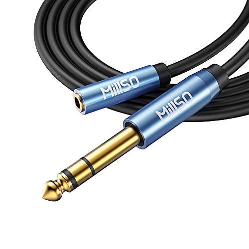 Amazon.co.jp: MillSO 6.5mm 3.5mm 変換 2m ヘッドホン端子 変換 TRS