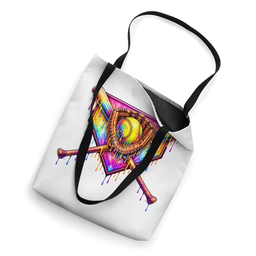 Bolso Tote con diseño gráfico de Helado en derretimiento miniatura 2
