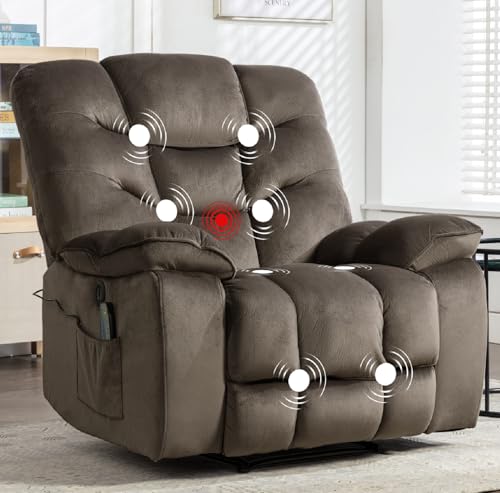 HAOMARKETS Oversized Electric Recliner Chair