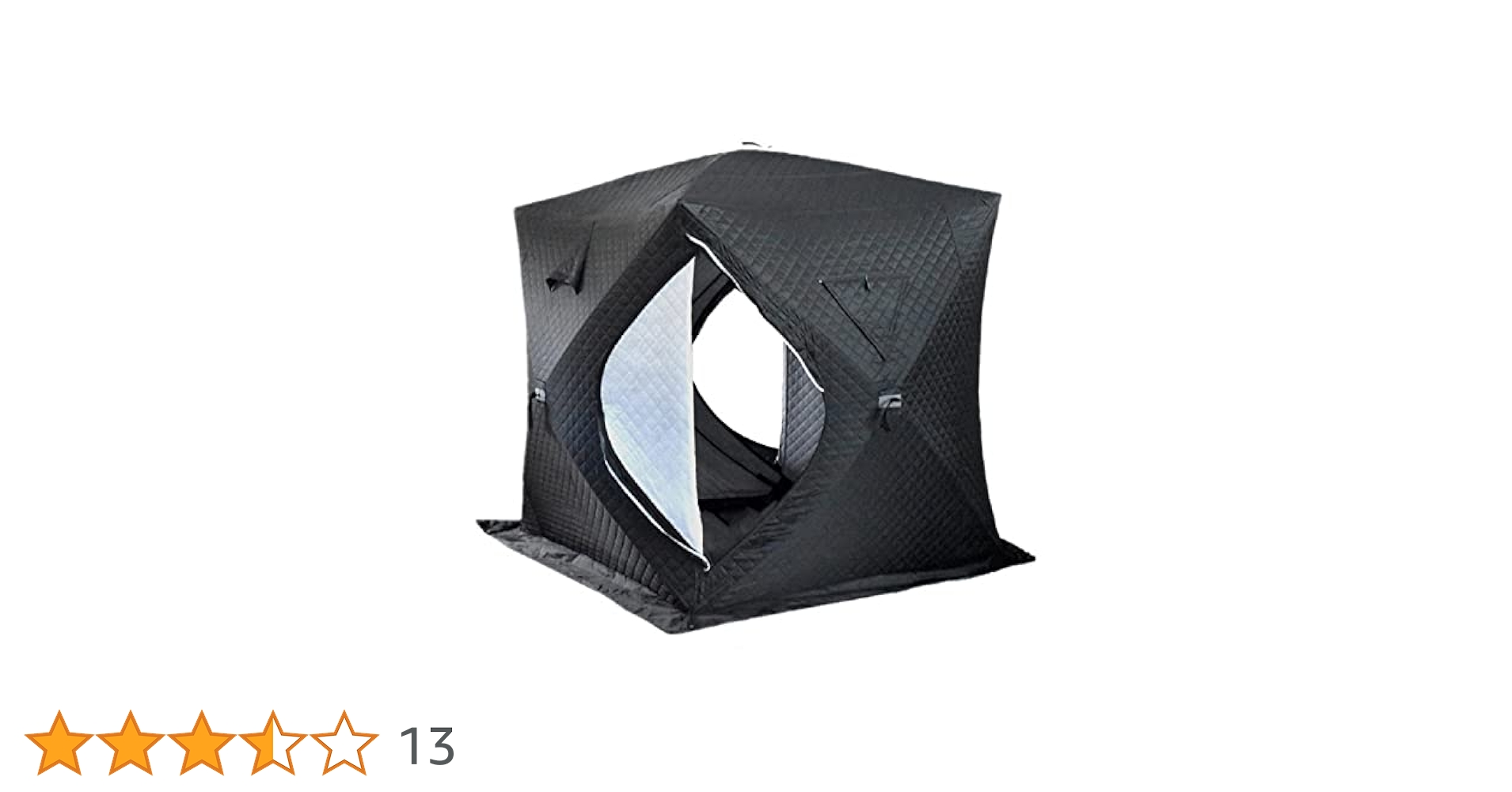 アウトドア テント　FUMENG 未使用　黒　3-4人の防風　サウナ　ストーブ Amazon | FUMENG アイスフィッシングテントアウトドア3-4人の